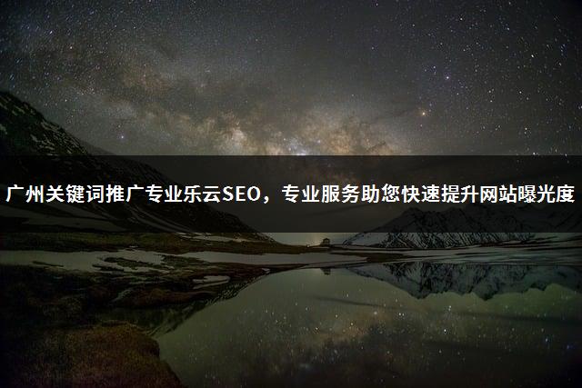 广州关键词推广专业乐云SEO，专业服务助您快速提升网站曝光度-1